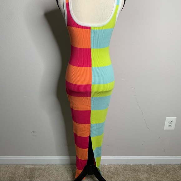 Akira Seeing Double Colorblock Maxi Dress - Picture 10 of 12